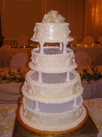 classic wedding cake