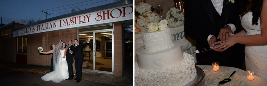 Lucibeloo's Pastry shop wedding cakes