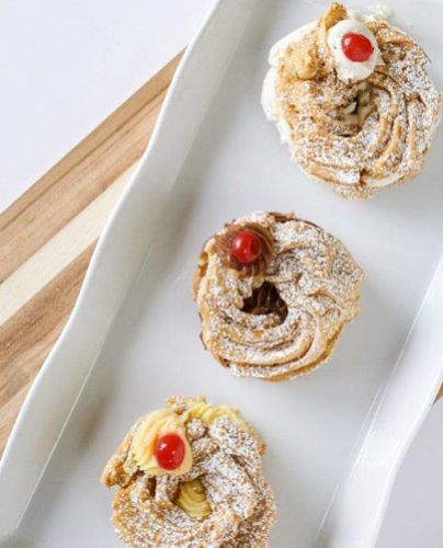 Zeppole  (ricotta, vanilla, chocolate) - seasonal